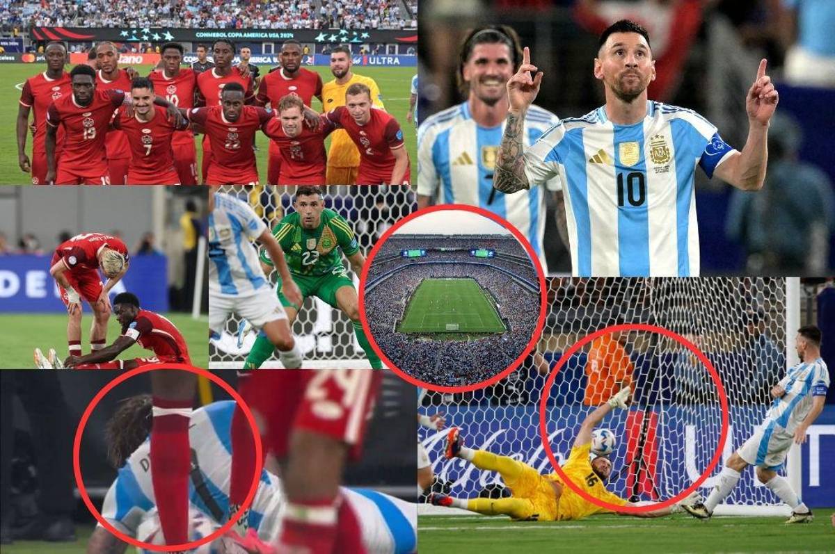La locura que hizo el Dibu, la revisión del VAR en el gol de Messi, el pelotazo a De Paul y el lesionado en el Argentina-Canadá