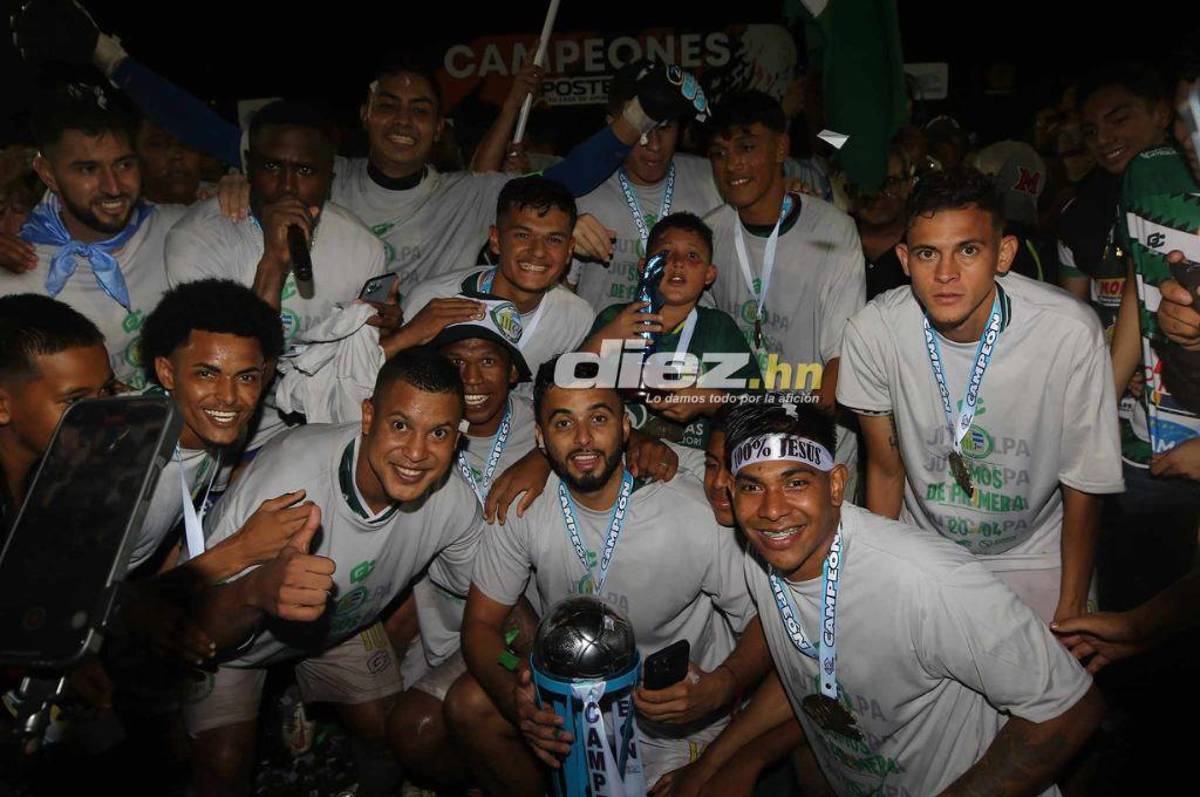 Así fue la eufórica celebración de Juticalpa FC tras conseguir el ascenso a la primera división y la tristeza del Lone FC