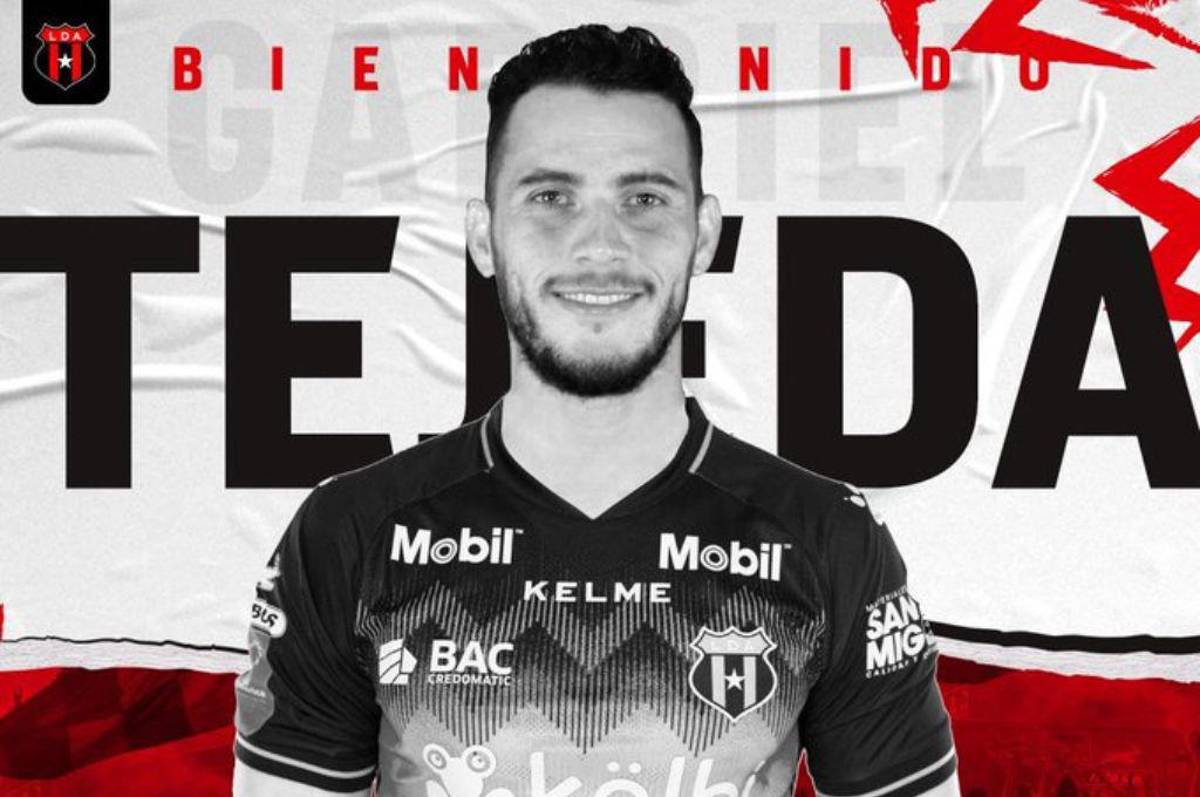 OFICIAL: El Alajuelense de Costa Rica anuncia el fichaje de Ángel Tejeda para los torneos de Clausura y Apertura