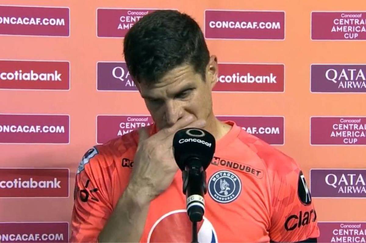 Jonathan Rougier da la cara tras el fracaso de Motagua en la Copa Centroamericana: “Estamos apenados”