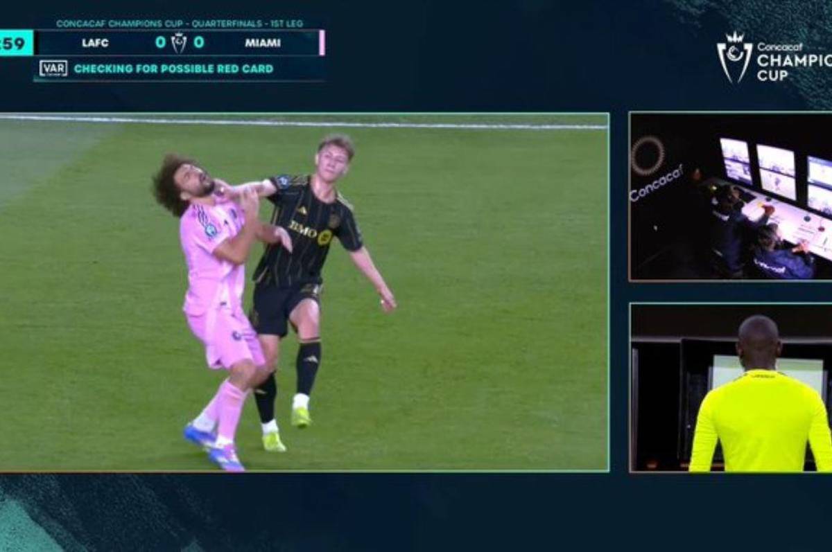 Tremenda burla a Messi, el árbitro y el VAR perjudicaron al Inter Miami y el héroe del LAFC tuvo que ser expulsado ¿robo?