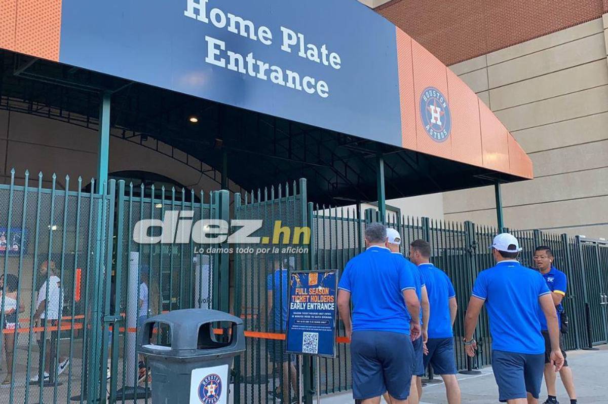 Así disfrutaron los jugadores de la Selección de Honduras junto a Mauricio Dubón en el Minute Maid Park; hubo regalo especial