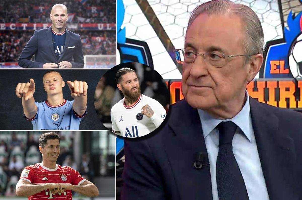 ¿Zidane entrenará al PSG? Las mejores frases de Florentino Pérez en ‘El Chiringuito’ y revela por qué no fichó a Haaland