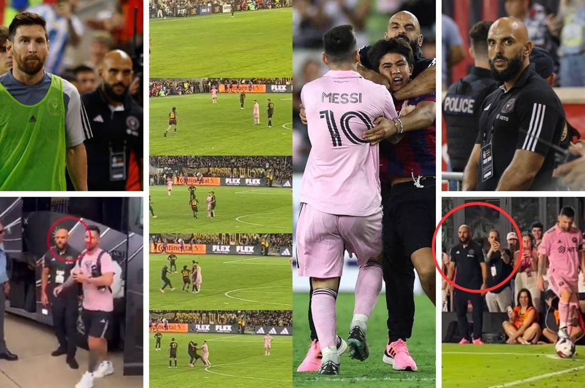 Yassine Cheuko, la marca personal de Messi: lo sigue a los tiros de esquina, lo baja del bus y detiene a sus fans...¿Cuál es su salario?