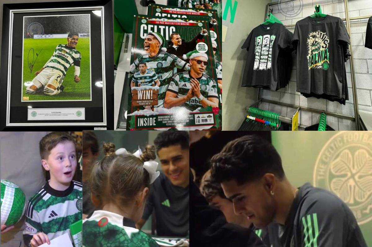 ¡Bichomanía! Luis Palma es sensación en Escocia: Celtic vende souvenirs suyos y los niños lo admiran