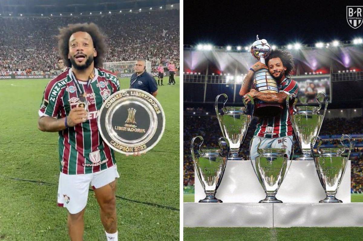 Marcelo, el último en consagrarse: Estos son los futbolistas que han ganado la Champions League y la Copa Libertadores