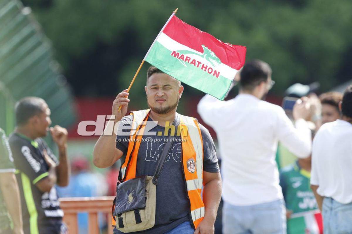 El ambiente en el Yankel Rosenthal: Ex del Marathón llegó al estadio, bellas chicas y el monstruo no estará solo