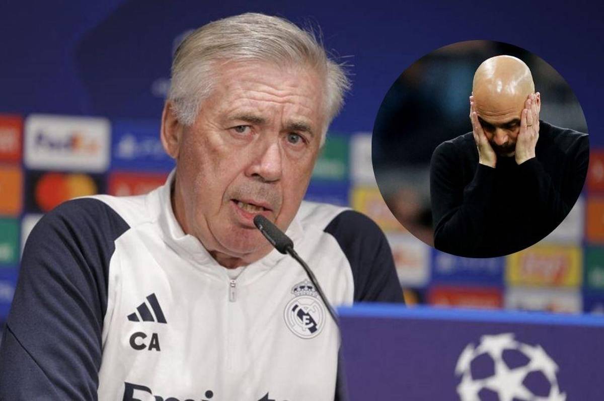 Ancelotti lanza dura frase para el City de Guardiola: “no sé si son los mejores de Europa; no tengo dolor de estómago”