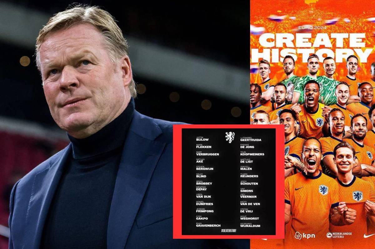 Koeman deja fuera a cinco figuras y lleva a un lesionado: Esta es la convocatoria de Países Bajos para la Eurocopa 2024