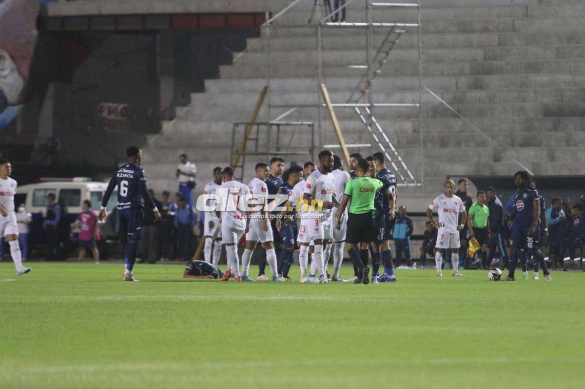 Los penales no señalados por Saíd, la euforia de Andy Najar, Rodrigo Auzmendi brilló y la belleza del Motagua-Olimpia