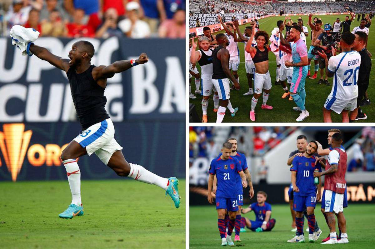 No se vio en TV: La fiesta y euforia de los panameños tras clasificar a la final de la Copa Oro y la tristeza estadounidense