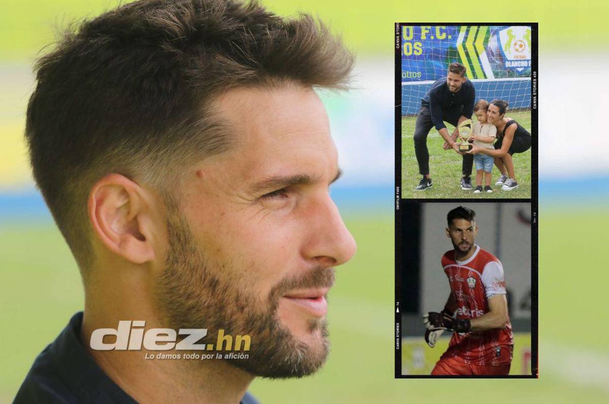 Matías Quinteros, portero de Potros: Revela detalles de su vida, cómo decidió venir a Honduras y habló de Eduardo Bennett