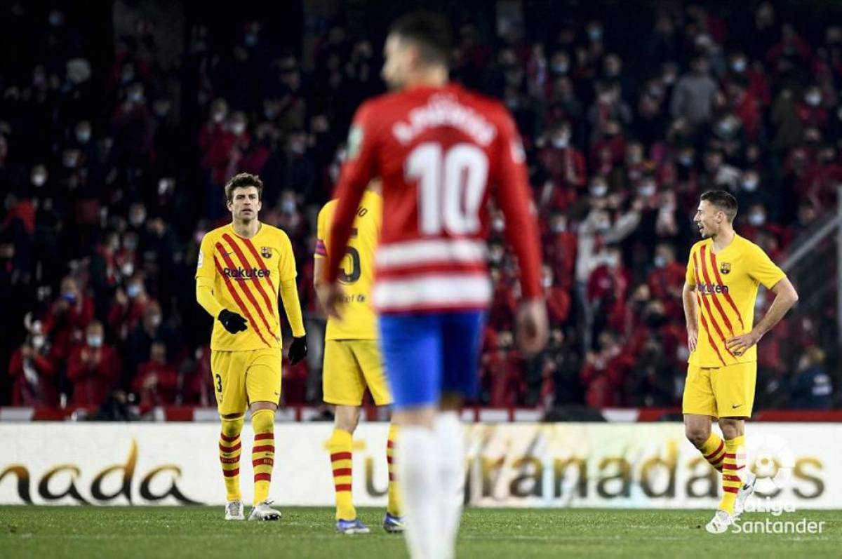 El Barcelona se dejó empatar cuando el partido estaba por terminar ante Granada.