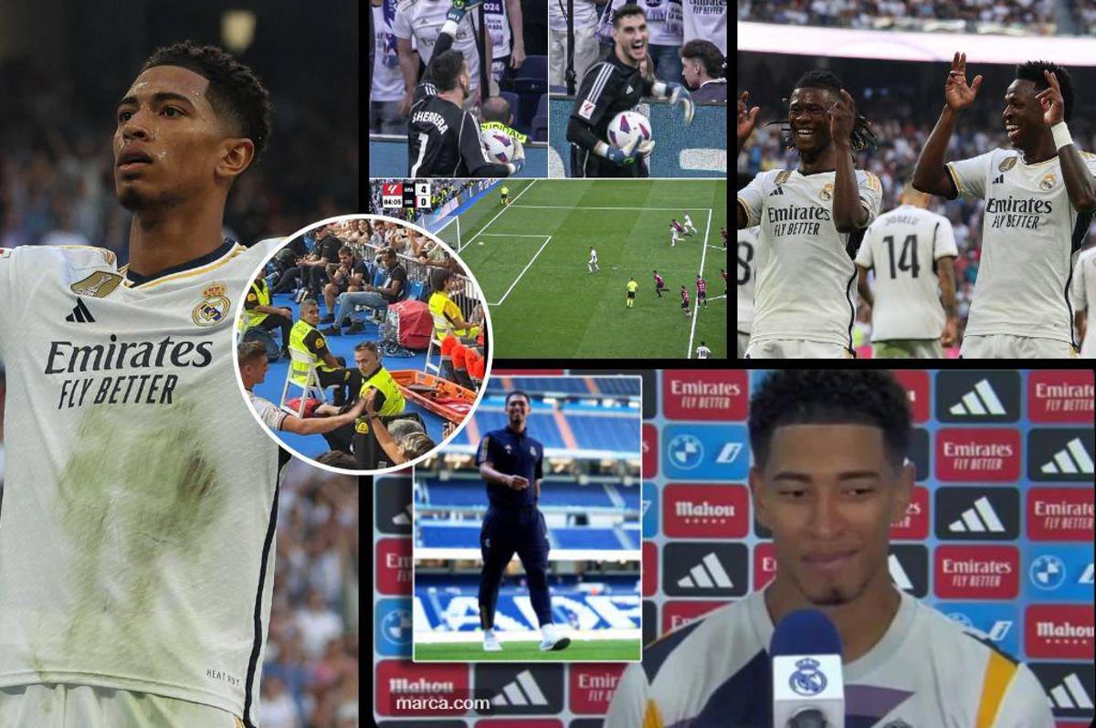 Bellingham y el ritual que hace en cada partido, el baile de Vini, la ‘bronca’ del arquero de Osasuna con los hinchas y el gesto de Kroos