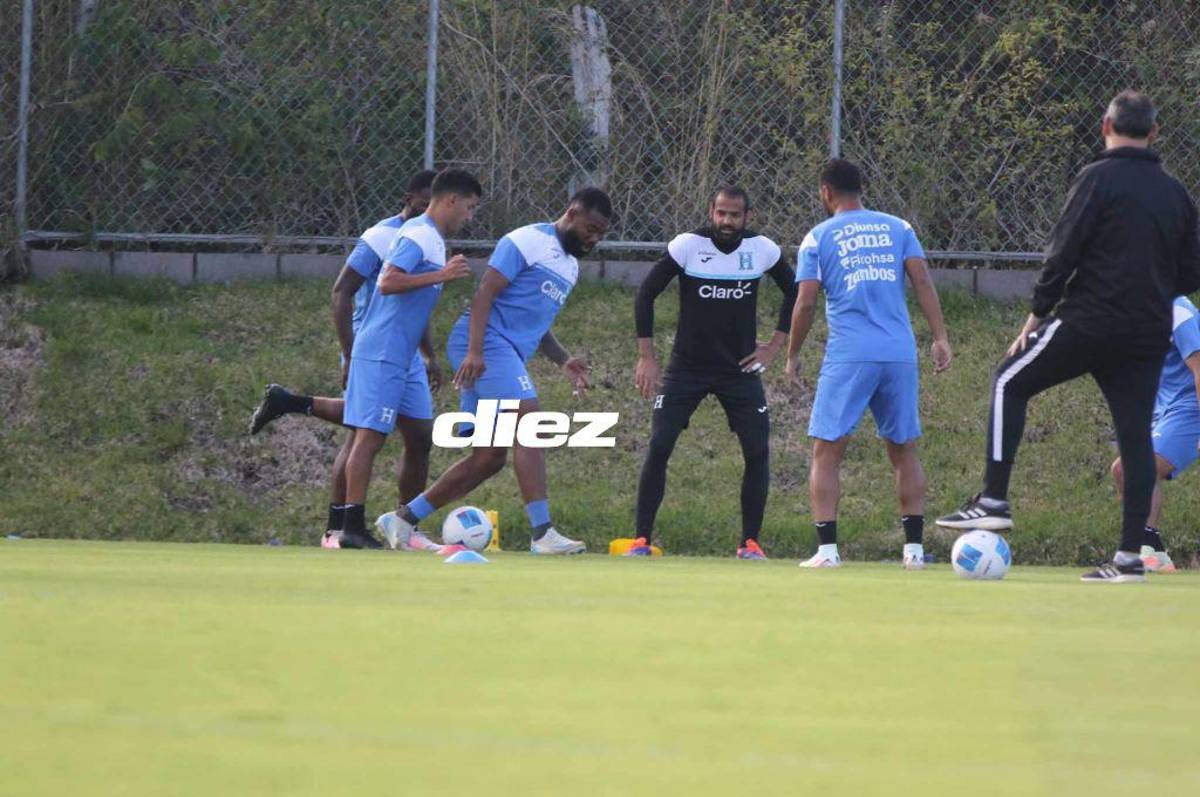 Así fue el segundo entreno de la Selección de Honduras que se prepara para buscar la clasificación a la Copa Oro 2025