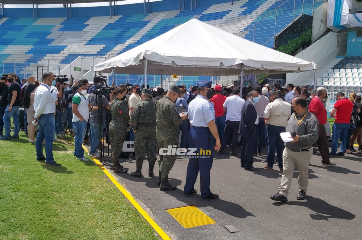 Instalación de fibra óptica y reparación total de sanitarios: Los nuevos cambios que ya luce el estadio Nacional de Tegucigalpa