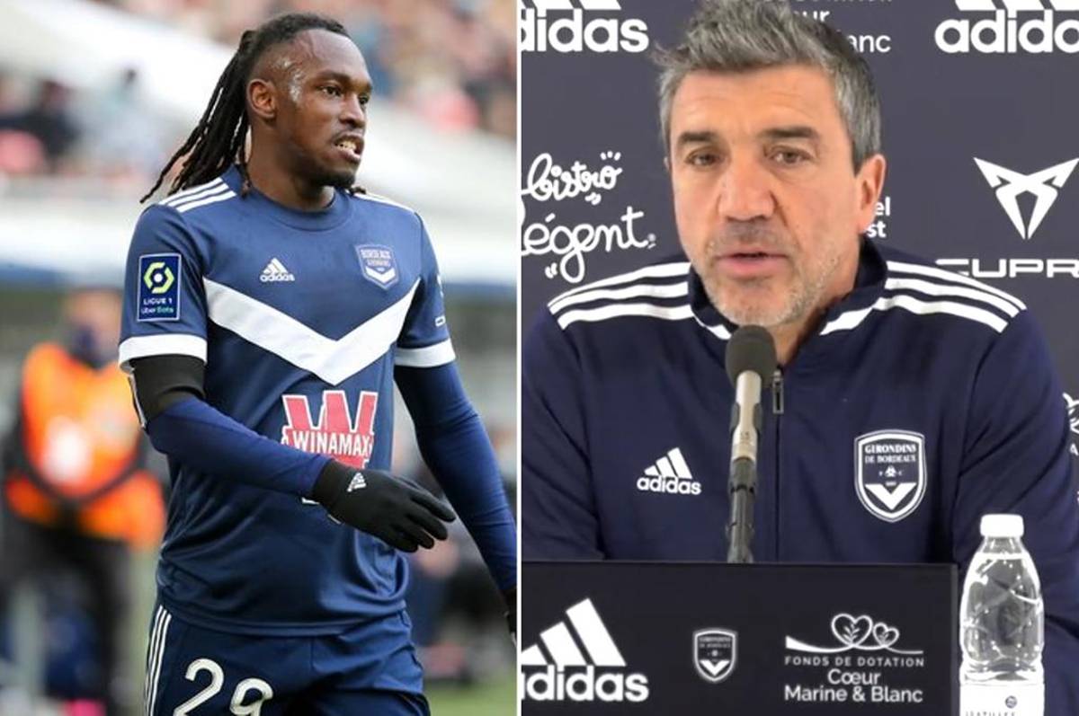 Entrenador del Girondins da malas noticias del hondureño Alberth Elis en su conferencia de prensa
