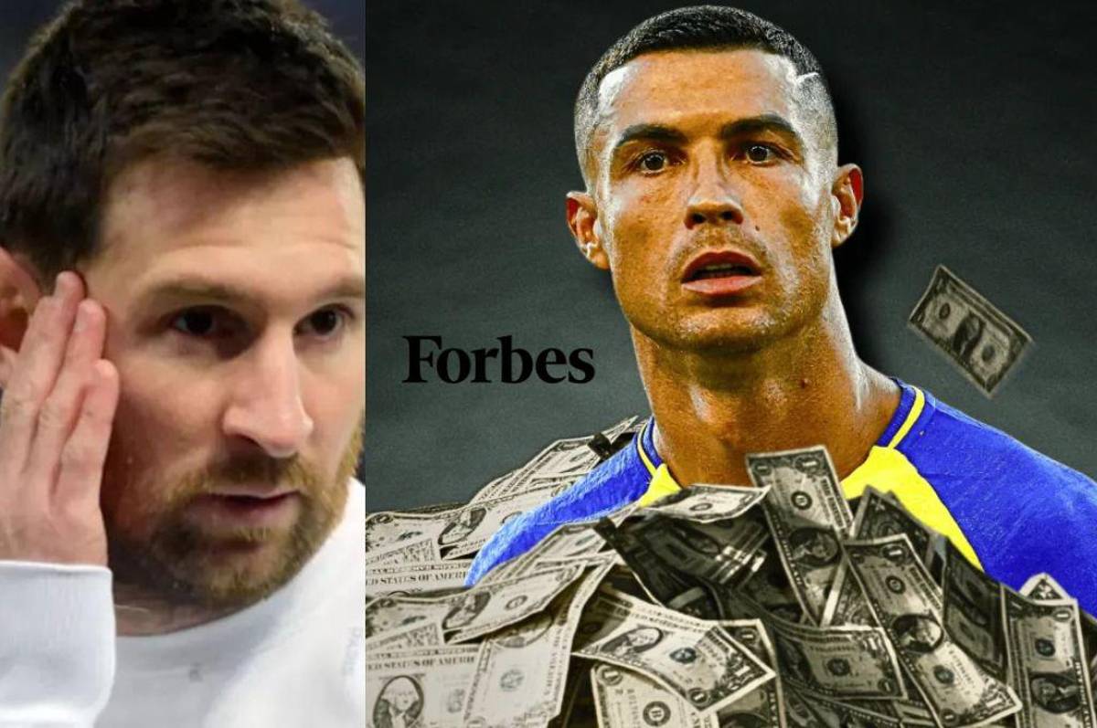 Messi se desplomó: el tremendo salario de Cristiano Ronaldo que lo hace el deportista mejor pagado del mundo