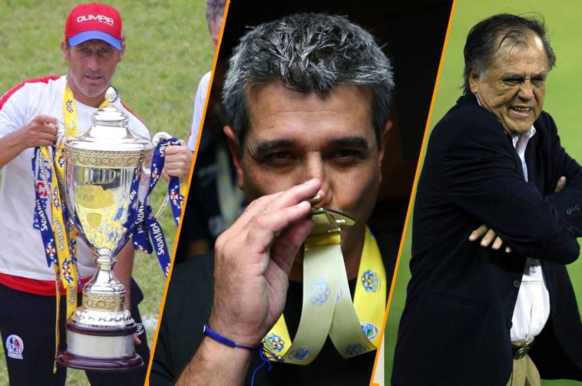 Troglio se metió a la lista: Los técnicos más ganadores en la historia del fútbol de Honduras