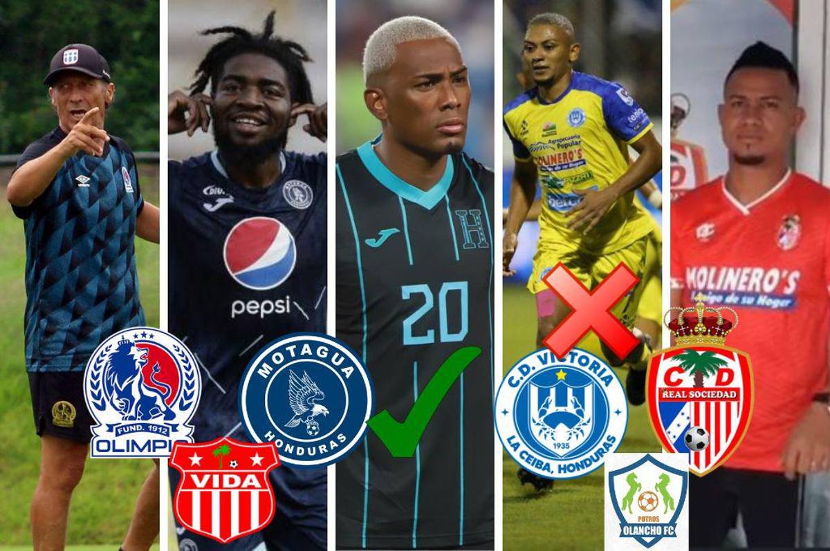Fichajes: El jugador que pidió Troglio en Olimpia y más bajas en Motagua; Real Sociedad y UPNFM con nuevos jugadores