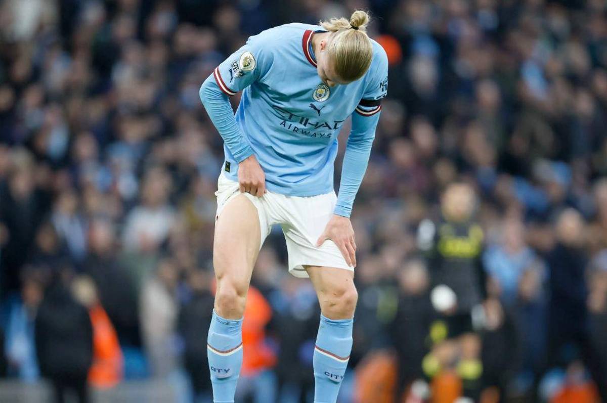 ¿Qué dice Guardiola? El último diagnóstico de Erling Haaland tras la dura lesión que sufrió