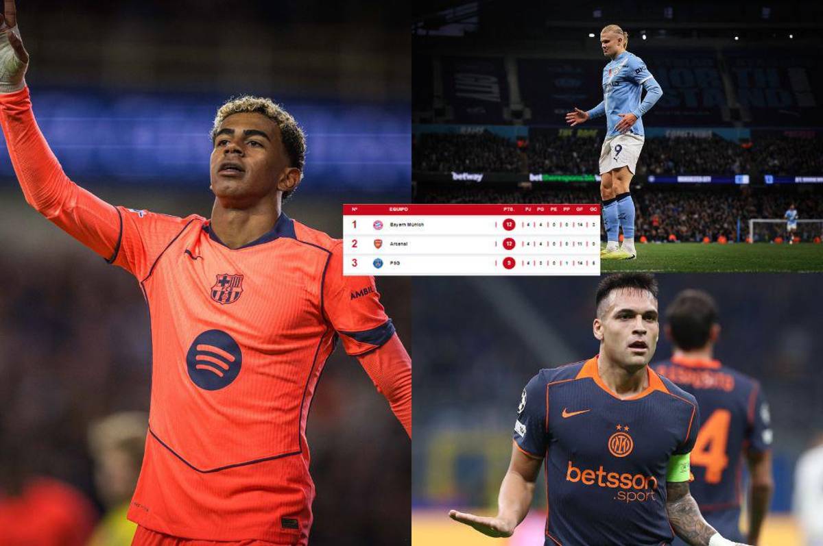 Barcelona tropieza, Real Madrid respira y City recupera terreno: así quedó la tabla de posiciones de la Champions League