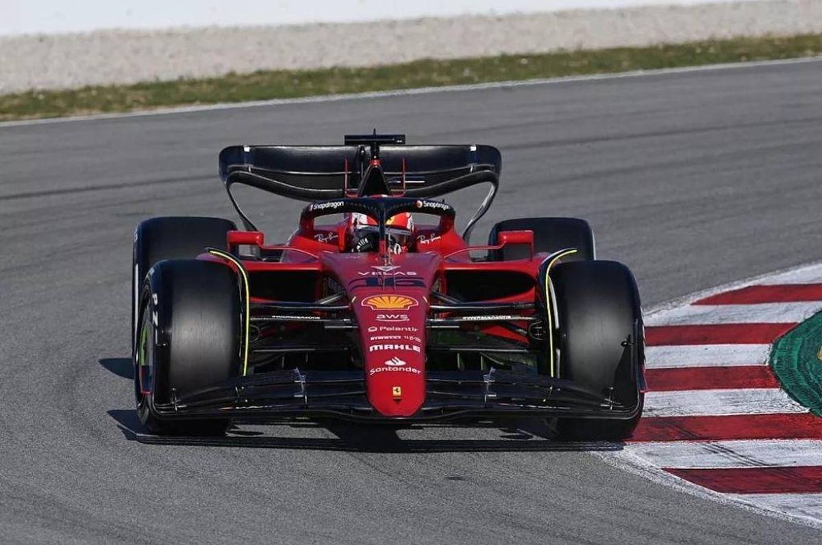 Ferrari lidera la primera mañana de test de la Fórmula Uno 2022; Leclerc fue el más rápido de la sesión