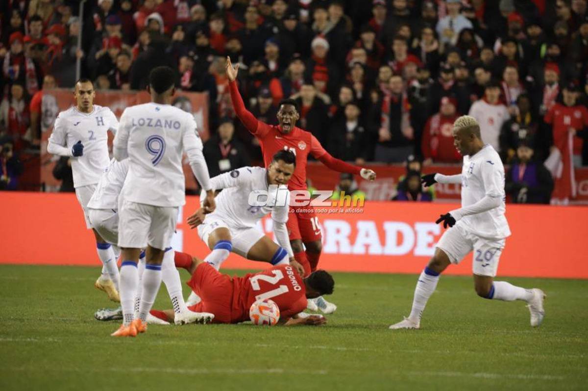 Jonathan Osorio convierte de forma exquisita de pierna izquierda y Canadá pone de rodillas a Honduras