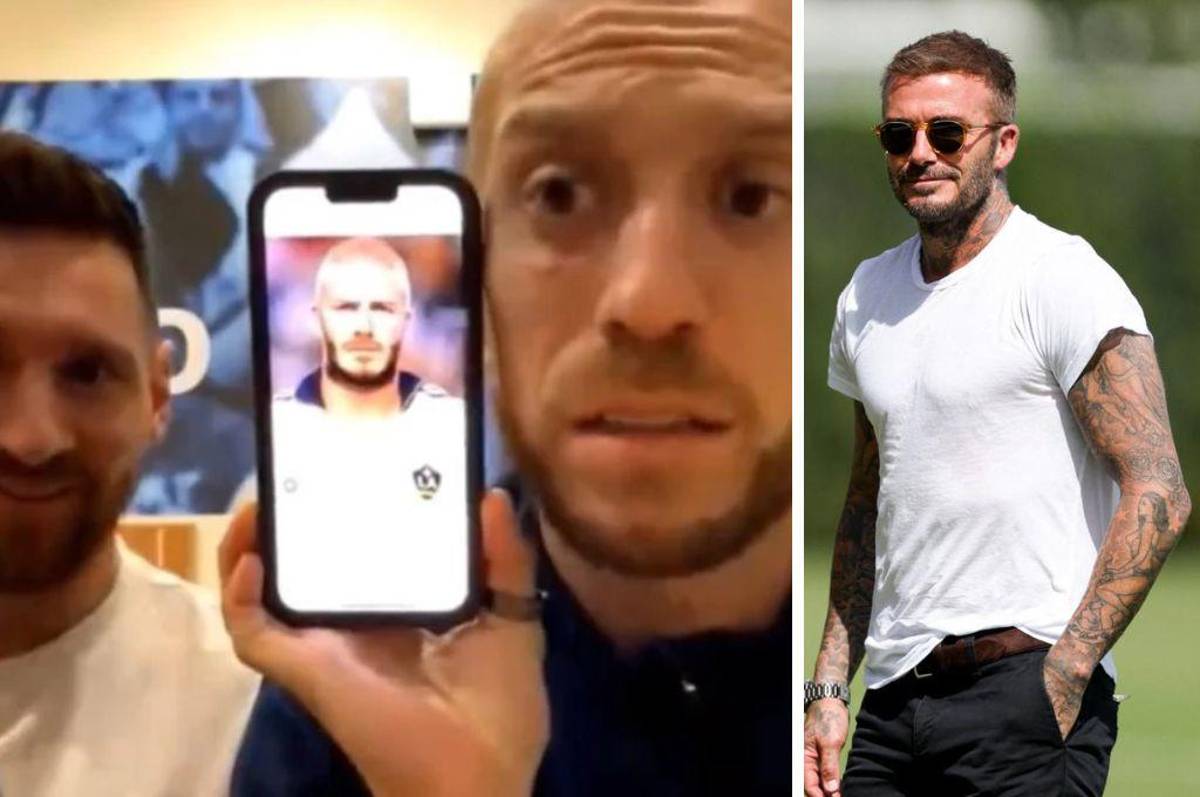 ¡Épico! David Beckham acaba con los rumores y confirma que el Papú Gómez se “parece” a él cuando era joven (Vídeo)
