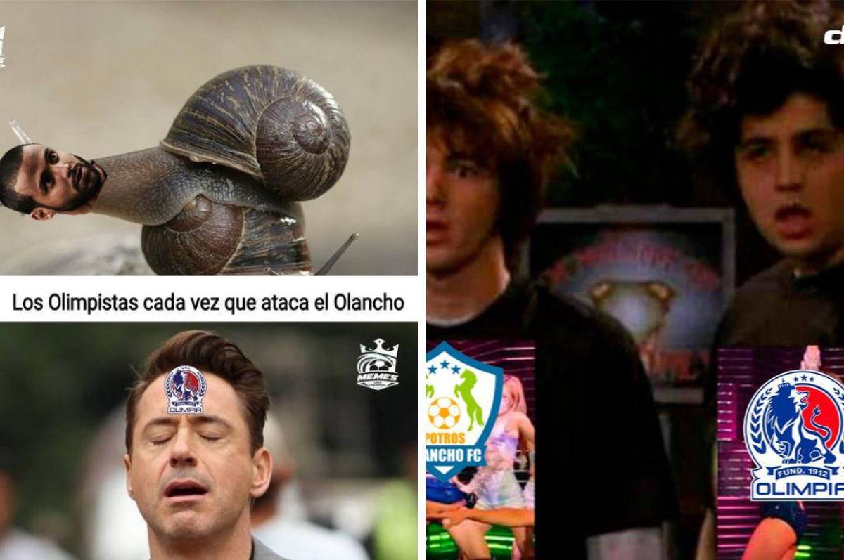 Los divertidos memes que dejó la gran final de ida entre los Potros de Olancho y Olimpia; nadie se salva