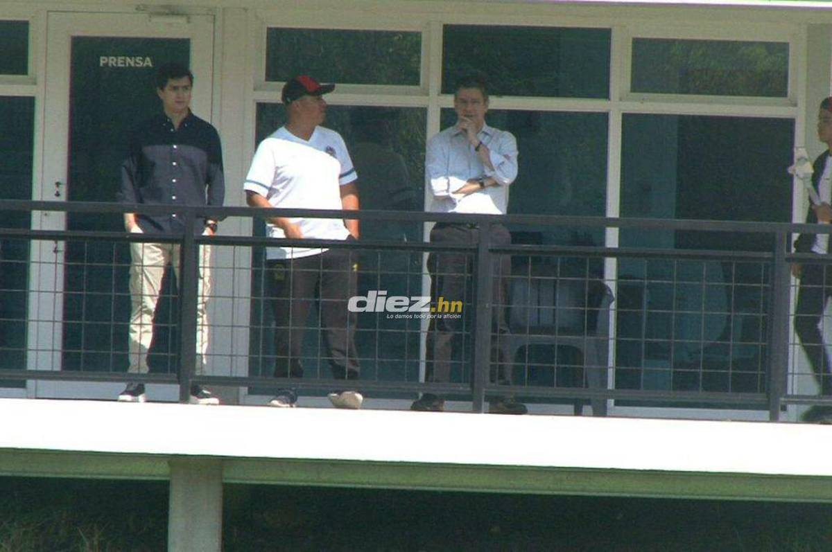 Visita sorpresa y bajo la mirada del “Presi”: el último entrenamiento de Olimpia antes de jugarse el pase a la final