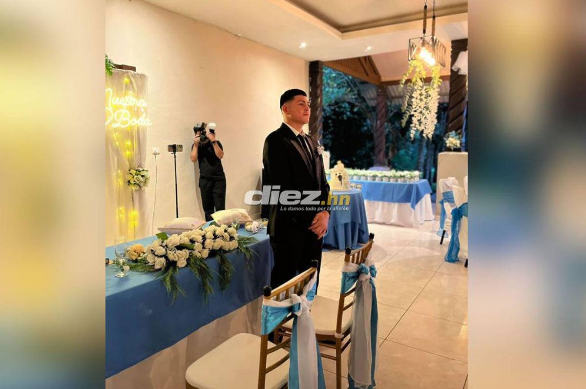 Francisco “Chelito” Martínez sorprende y se casó antes del partido de vuelta del repechaje ante Olancho FC