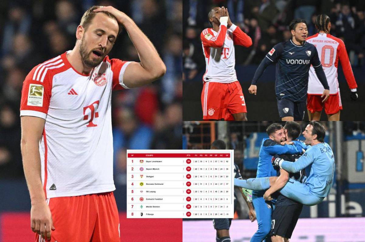Leverkusen acaricia la liga tras el tropiezo del Bayern Múnich: así queda la tabla de posiciones de la Bundesliga