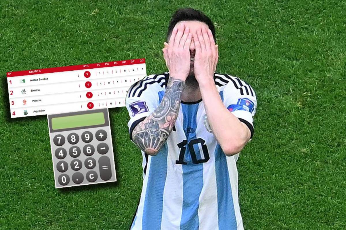 Sabio apaciguar regular A sacar la calculadora! Los resultados que dejarían a la Argentina de Messi  fuera del Mundial