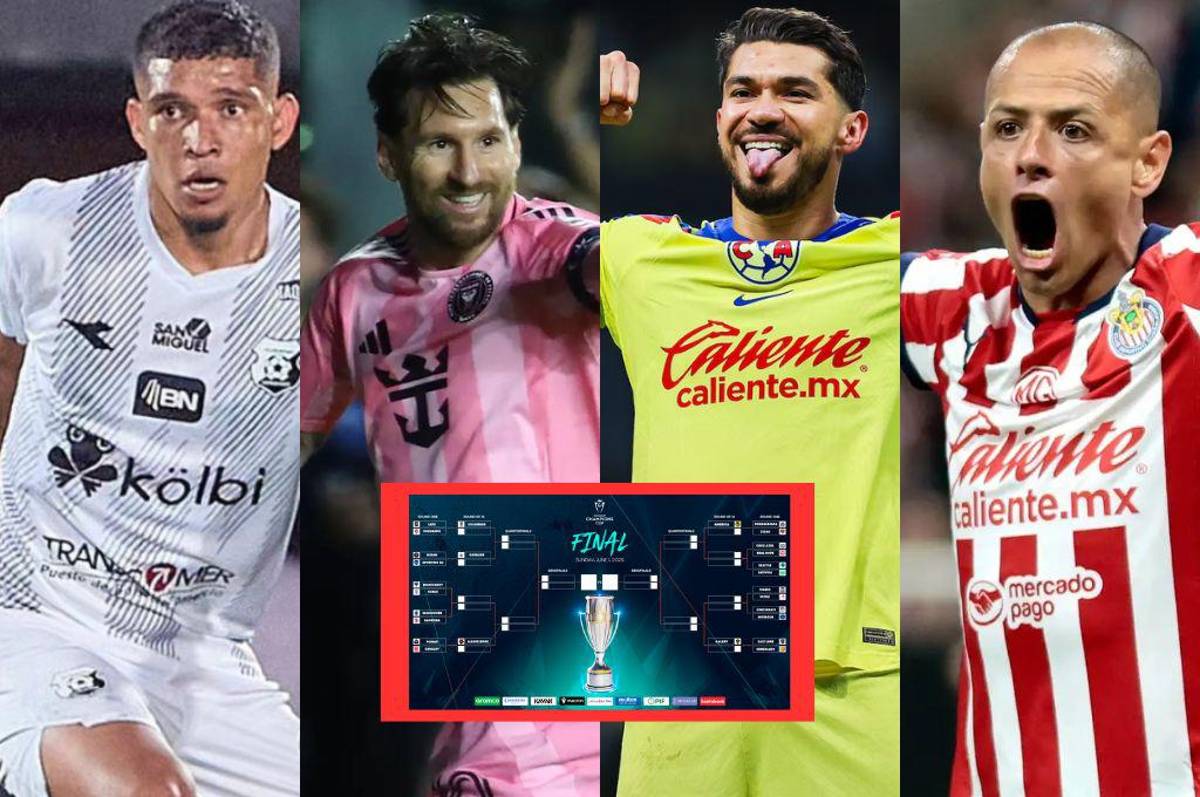 ¡OFICIAL! Messi con rival accesible y clásico mexicano: así quedaron los octavos de final de la Concacaf Champions Cup