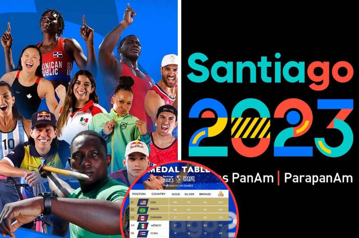 Estados Unidos invencible y México volvió al podio: Así está el medallero de los Juegos Panamericanos 2023