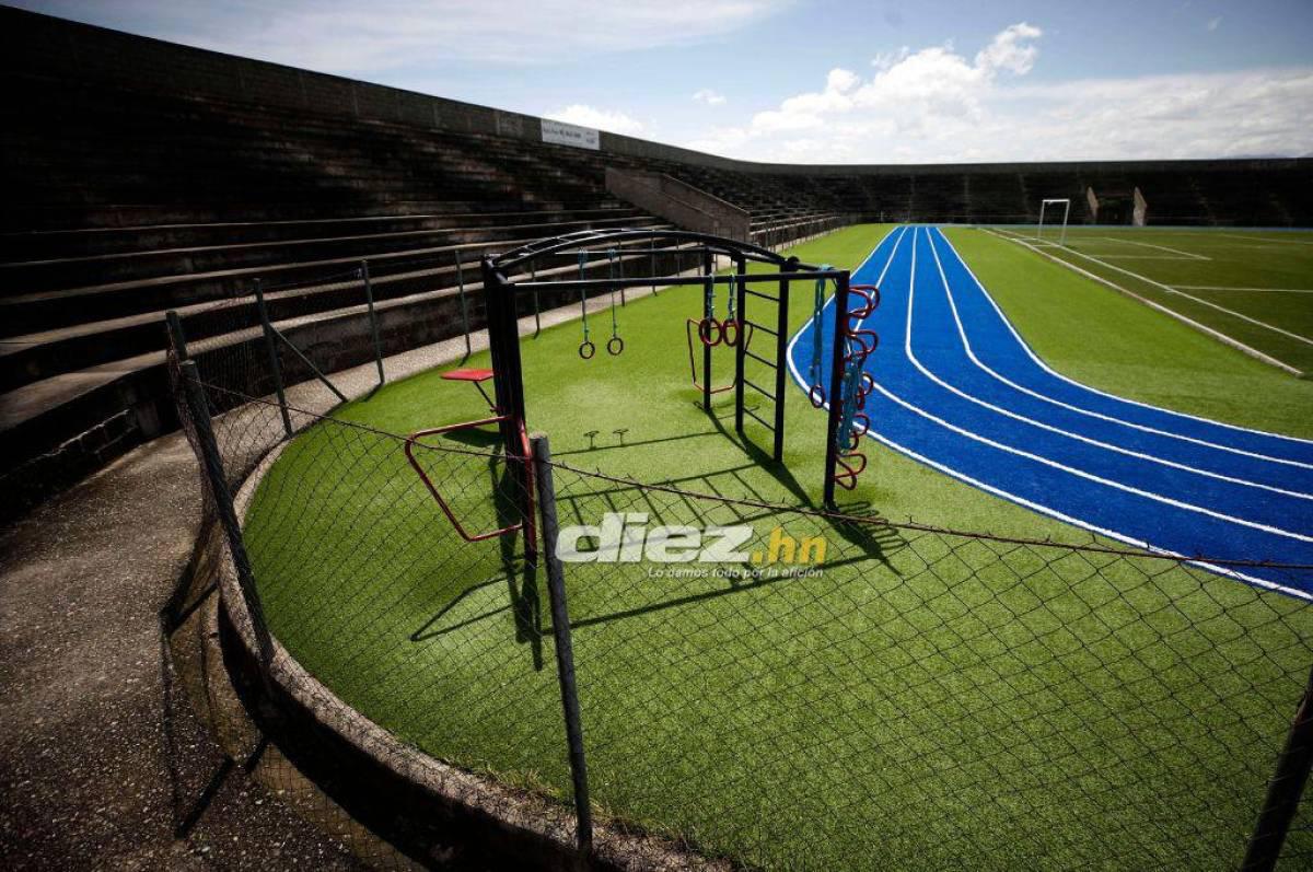 Fue un auténtico potrero, es el tercer estadio con mayor capacidad en Honduras y tendrá su anhelado debut en la primera división