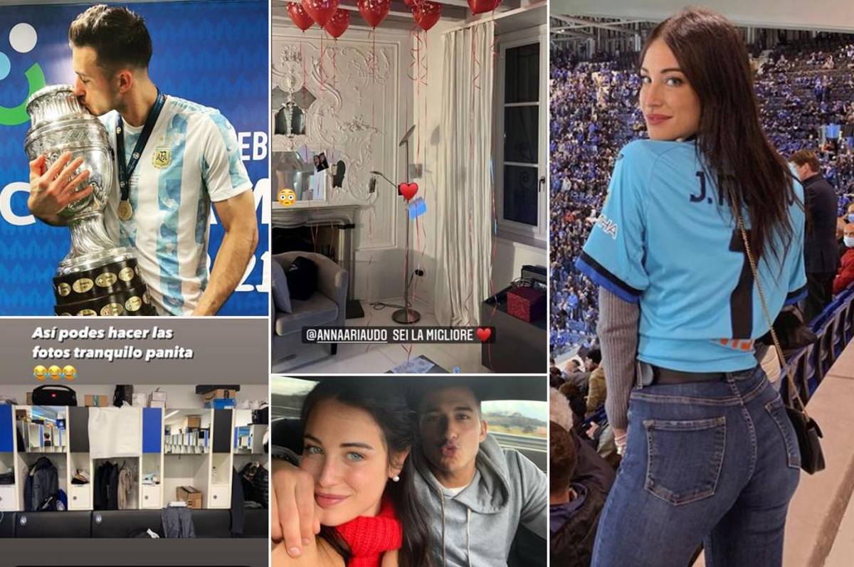 Insólito: portero argentino del Atalanta publica una foto íntima por error, su novia le responde y no tardaron las burlas