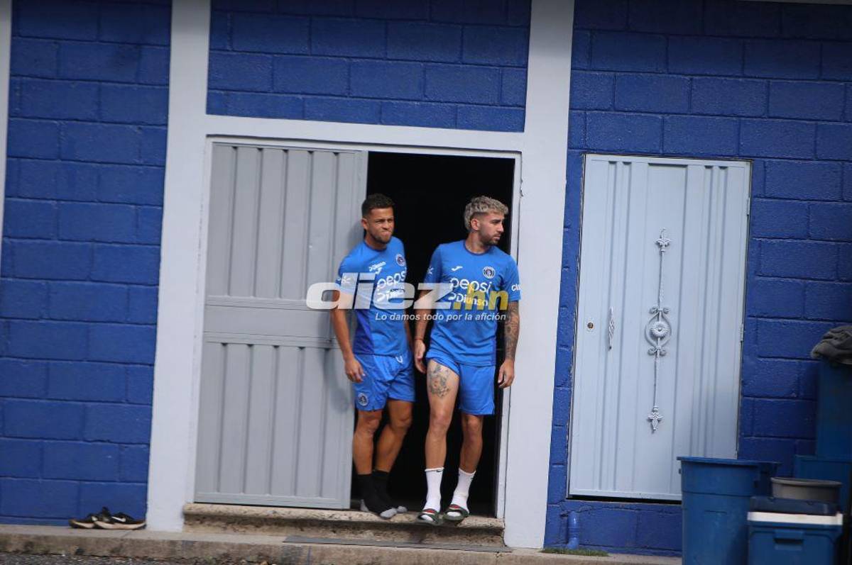 ¡Con nuevo fichaje y Auzmendi! Así fue el último entrenamiento de Diego Vázquez con Motagua previo a enfrentar al Olancho FC