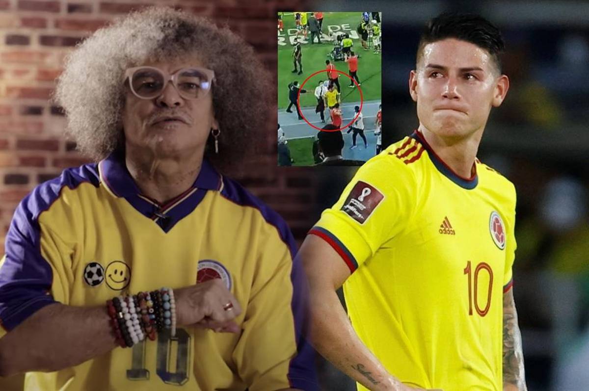 Caos en Colombia: James Rodríguez se encara con la afición y el ‘Pibe’ Valderrama lo pone en su lugar