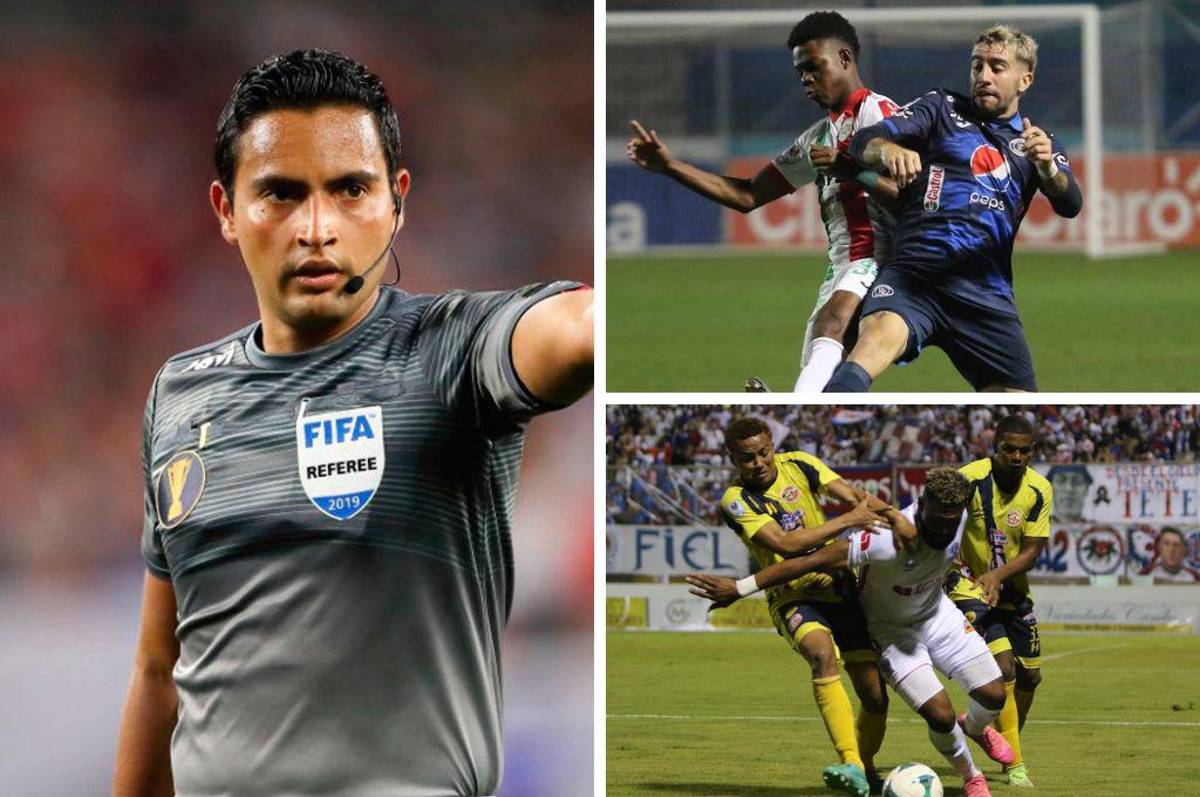 Confirmadas las cuartetas arbitrales para las semifinales de vuelta Marathón-Motagua y Olimpia-Génesis