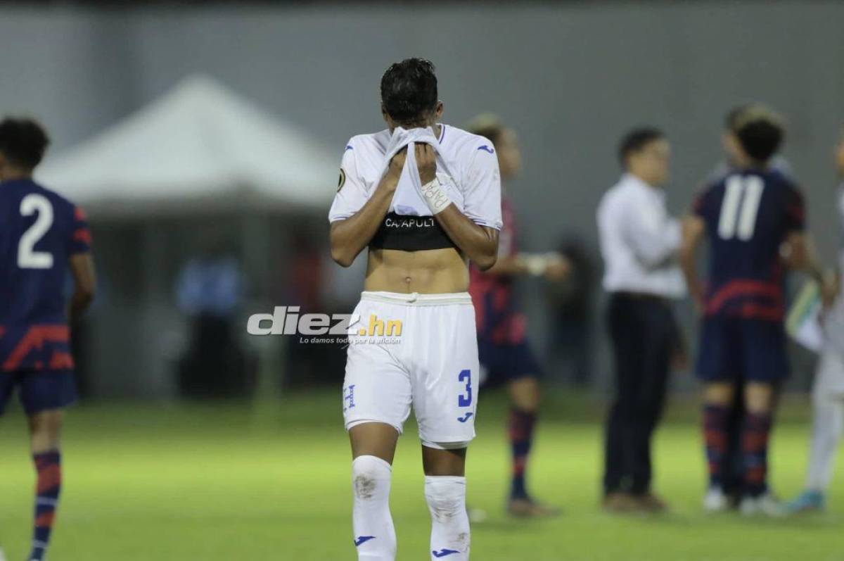 No se vio en TV: Las duras imágenes de los jugadores de Honduras, Luis Alvarado destrozado y el gesto de los estadounidenses