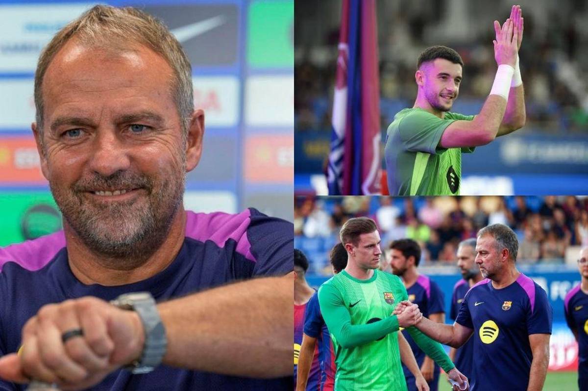 Flick explota contra todo el Barcelona y la duda que tiene en la portería para el debut ante Mallorca: No estoy contento...