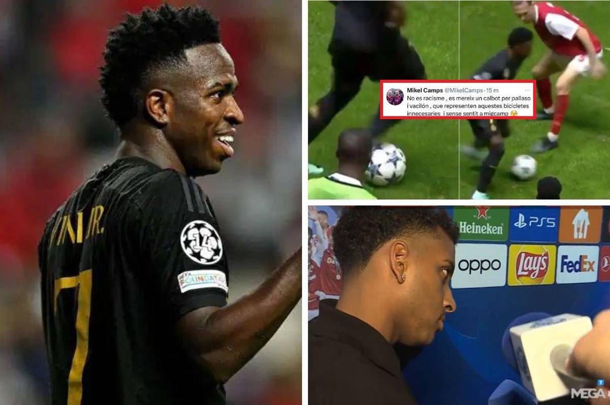Directivo del Barcelona explota contra Vinicius y Rodrygo responde: “No es racismo, se merece una pescozada por payaso”