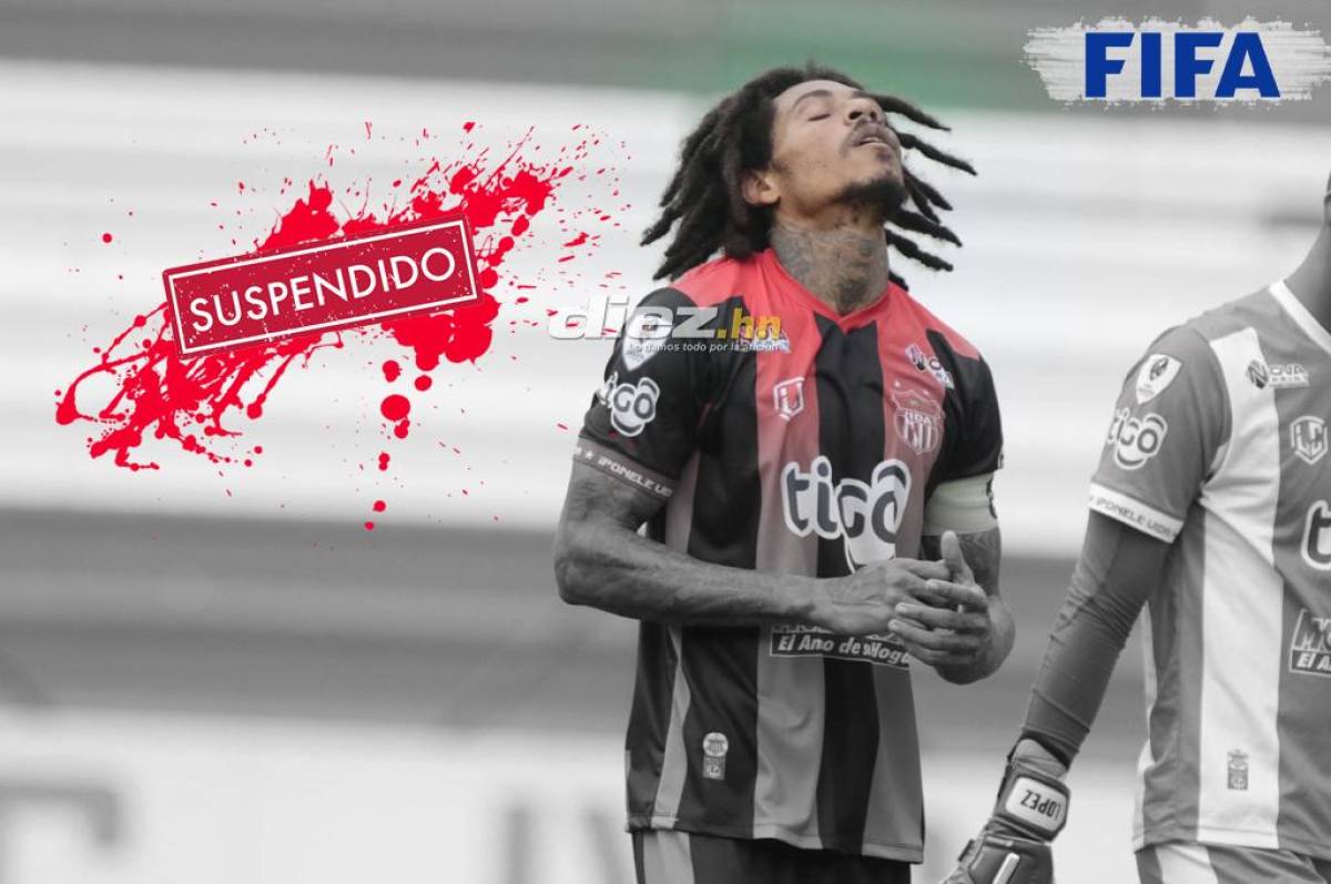 ¡FIFA suspende al hondureño Henry Figueroa de toda actividad deportiva por doping positivo!