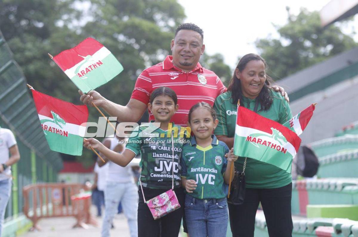 El ambiente en el Yankel Rosenthal: Ex del Marathón llegó al estadio, bellas chicas y el monstruo no estará solo