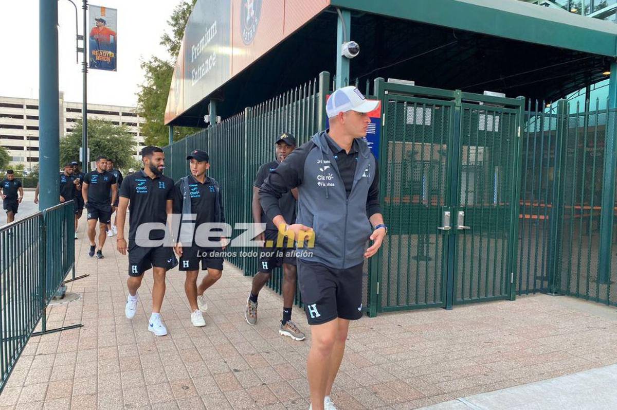 Así disfrutaron los jugadores de la Selección de Honduras junto a Mauricio Dubón en el Minute Maid Park; hubo regalo especial