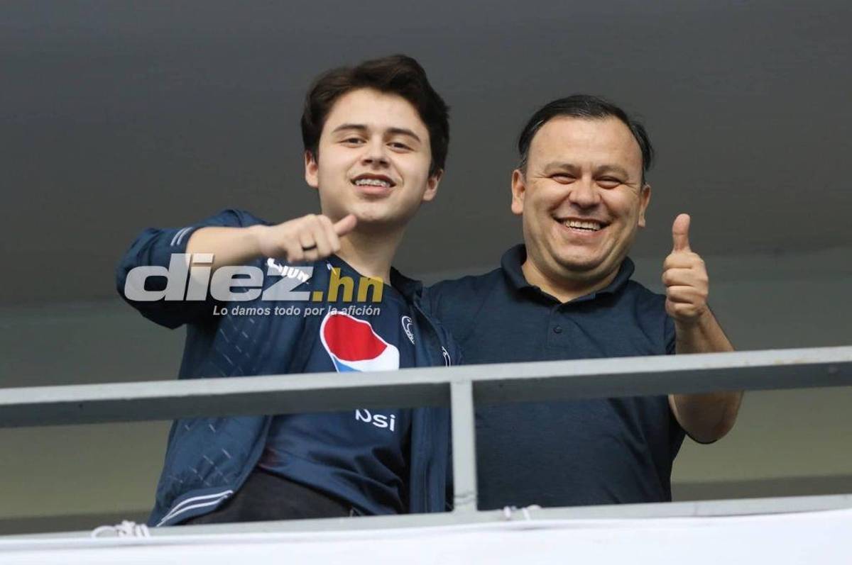 Espectaculares modelos y todo el ambiente que se vive en la semifinal de ida entre Motagua y Olimpia