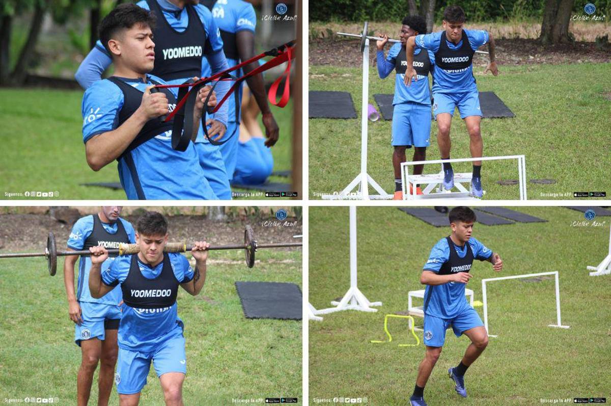 ¡Dura troleada! El argentino Fabricio Brener realizó su primer entrenamiento con el campeón Motagua