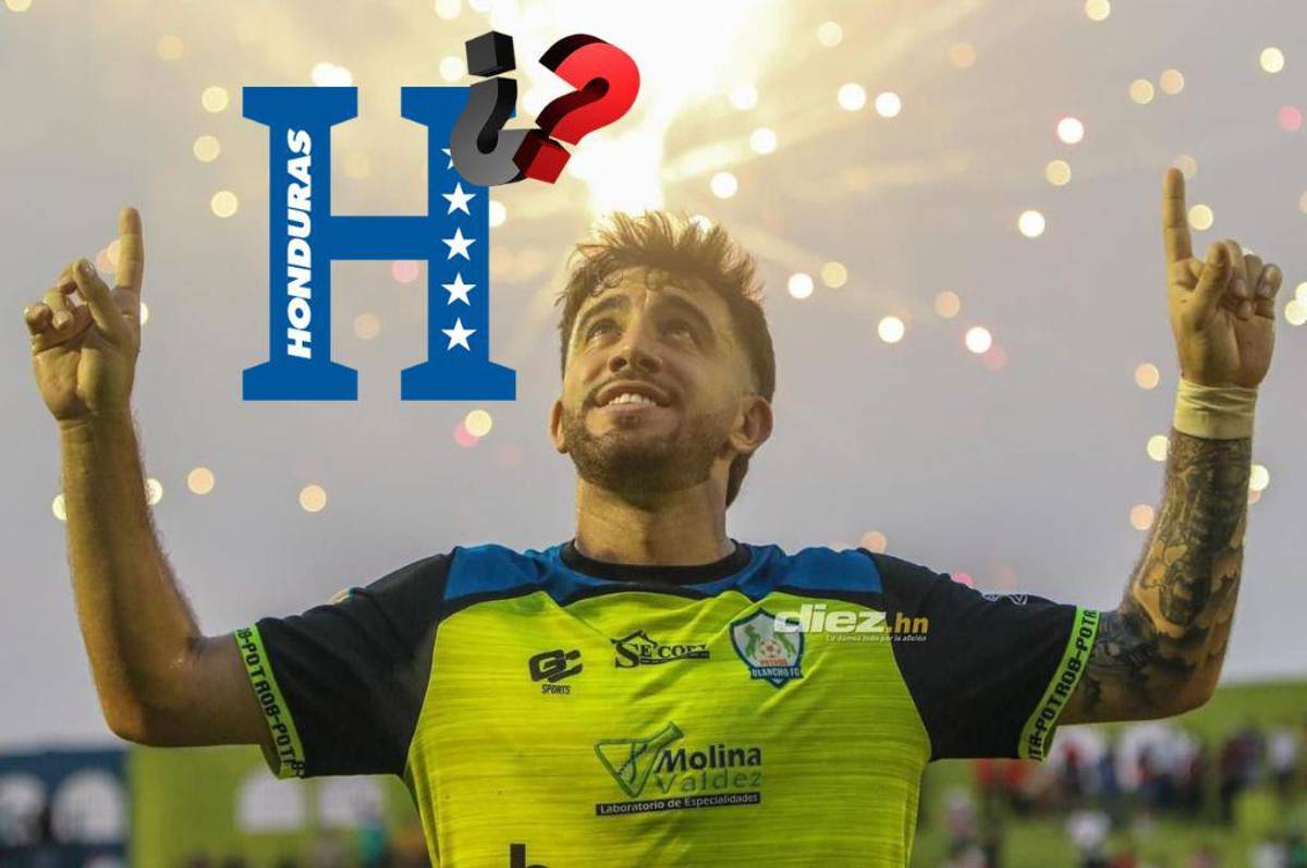 Agustín Auzmendi, jugador de Potros, responde si le gustaría ser delantero de la Selección Nacional de Honduras